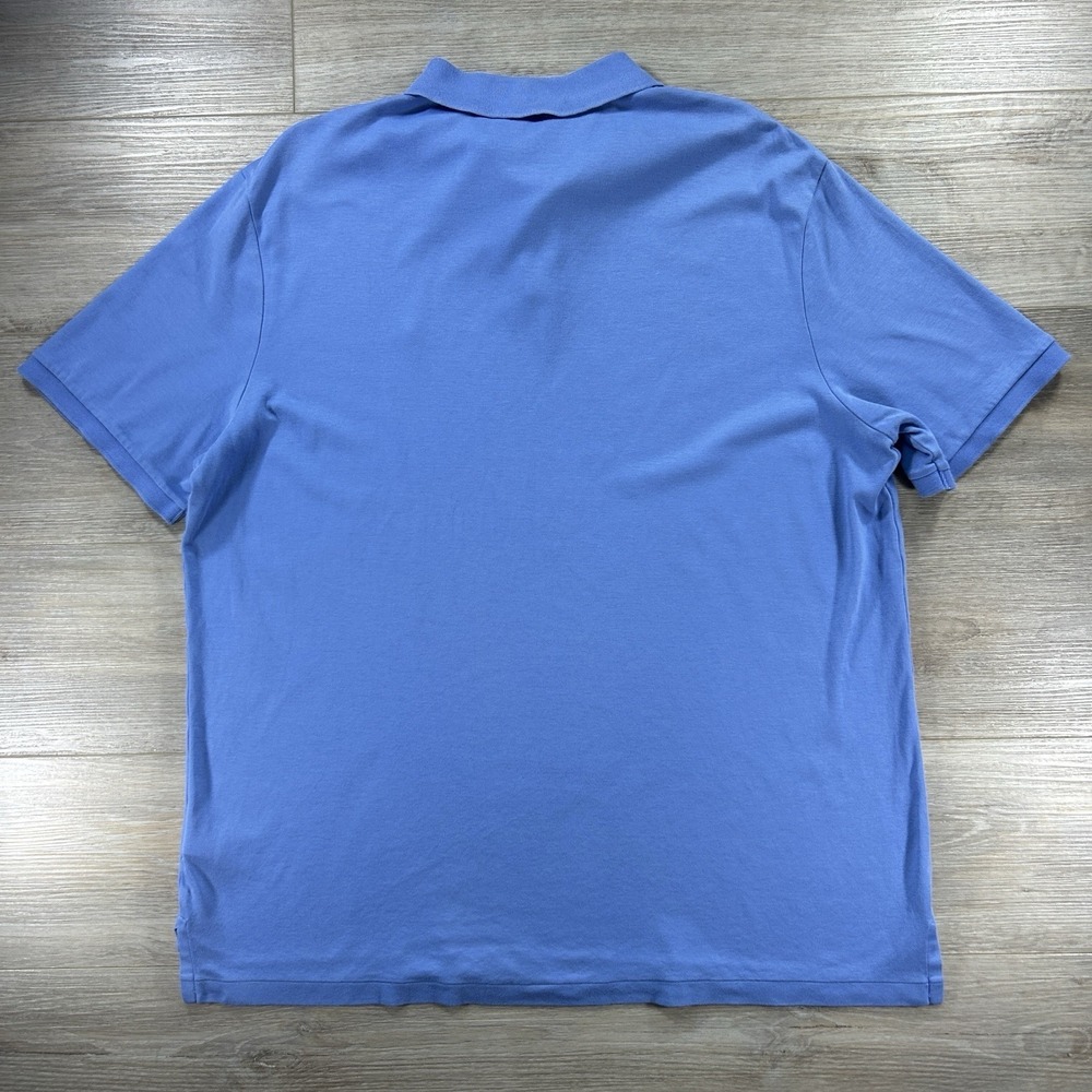 Polo Ralph Lauren XL Soft Golf Polo Classic Fit Short Sleeve Blue Flesh Pony - Picture 3 of 9
